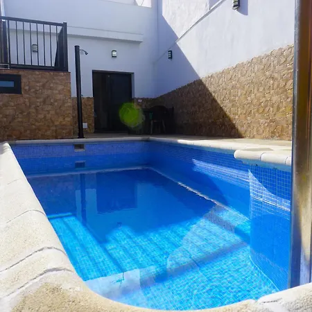 San Clemente With Pool & Wi-fi Feriehus Caleta de Interián
